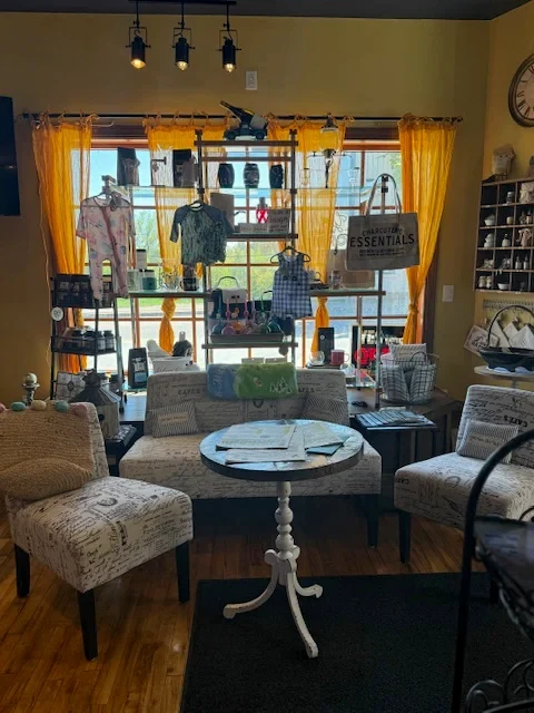 Gift and lounge area inside Gigi's